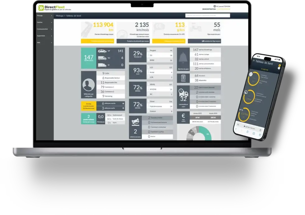 Logiciel de gestion de flotte automobile Logiciel de gestion de flotte